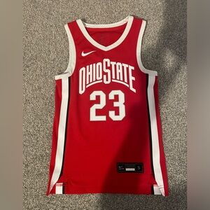 Nike Lebron James Ohio State basketball jersey boys size small